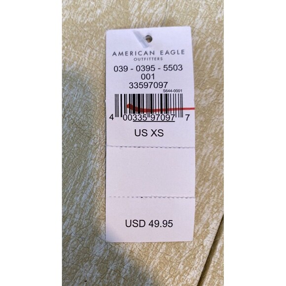 NWT American Eagle Black Halter Dress Women's Size XS - Picture 6 of 9